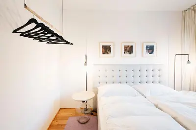 Ein Bett oder Betten in einem Zimmer der Unterkunft Ferienhaus Wenefrieda