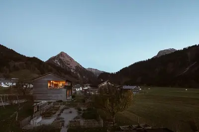 Naturlandschaft in der Nähe des Ferienhauses