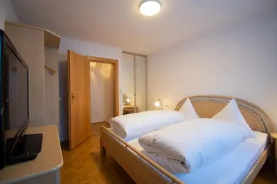 Ein Bett oder Betten in einem Zimmer der Unterkunft Haus Kristina