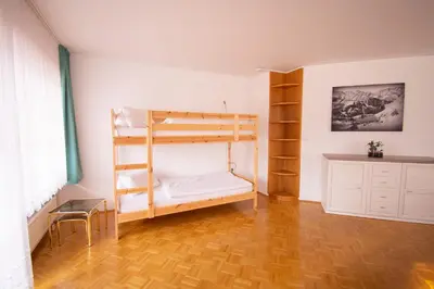 Ein Bett oder Betten in einem Zimmer der Unterkunft Haus Kristina