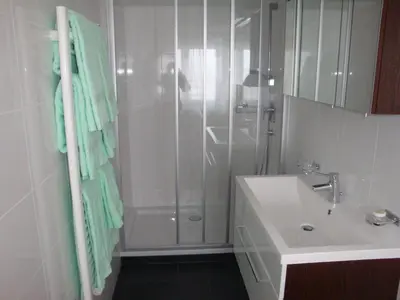 Ein Badezimmer in der Unterkunft Schwarzmann's Ferienwohnungen