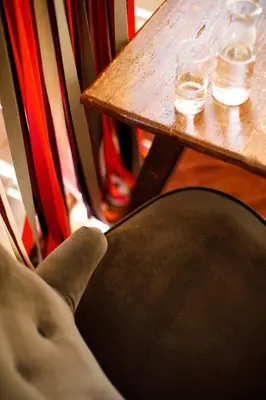 Ein Sitzbereich in der Unterkunft Lenai & Linai Apartments