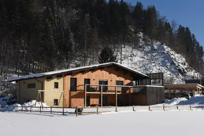 Naturlandschaft in der Nähe des Ferienhauses