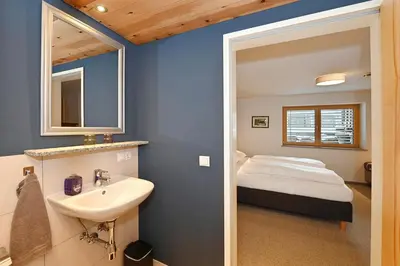 Ein Bett oder Betten in einem Zimmer der Unterkunft Ferienhaus Silber