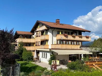 Das Gebäude in dem sich das Hotel befindet