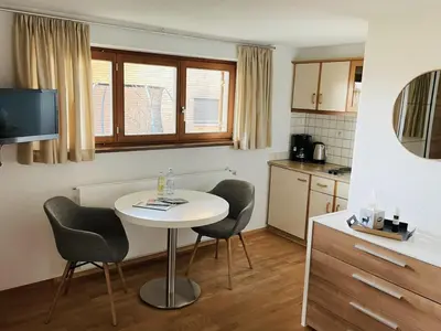 Küche/Küchenzeile in der Unterkunft Ferienwohnung Geismayr