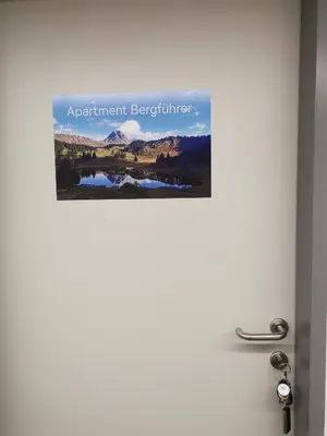 Grundriss der Unterkunft Apartment Bergführer