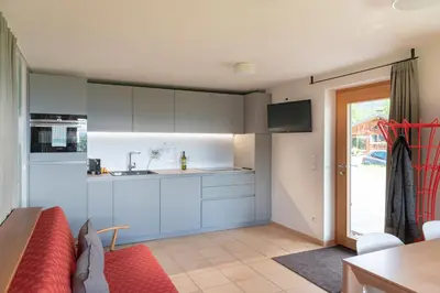 Küche/Küchenzeile in der Unterkunft Ferienhaus Berghalde