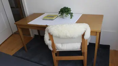 Ein Sitzbereich in der Unterkunft Appartement Maria