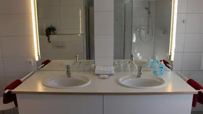 Ein Badezimmer in der Unterkunft Appartement Maria