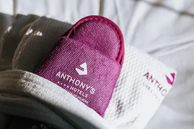 Ein Zertifikat, Auszeichnung, Logo oder anderes Dokument, das in der Unterkunft Anthony´s Alpin Hotel Garni ausgestellt ist