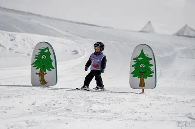 Kinderbauernhof im Winter