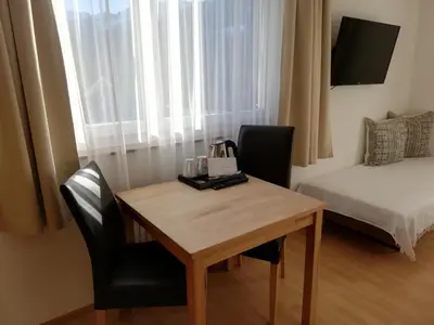 Ein Bett oder Betten in einem Zimmer der Unterkunft Haus Matt