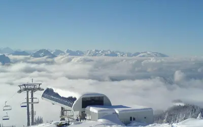 Haus Matt im Winter