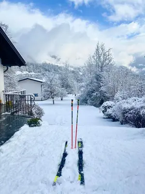 Montafon Alpen Chalet im Winter