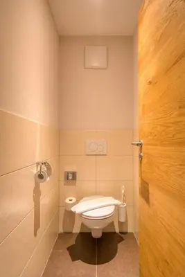 Ein Badezimmer in der Unterkunft Alpinresort Schillerkopf