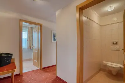 Ein Badezimmer in der Unterkunft Alpinresort Schillerkopf