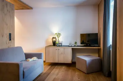 TV/Unterhaltungsangebot in der Unterkunft Cresta.Alpin.Sport.Hotel