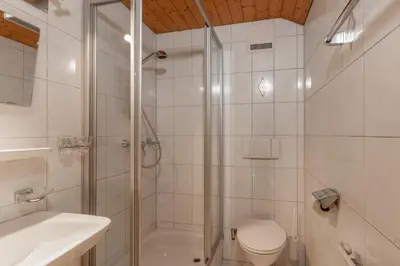 Ein Badezimmer in der Unterkunft Ferienbauernhof Kohler