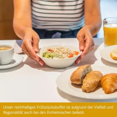 Essen im Hotel oder in der Nähe