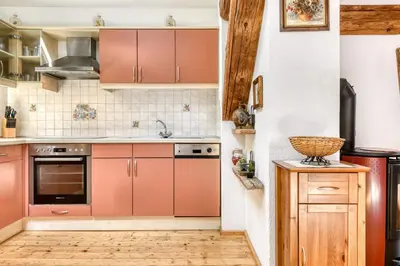 Küche/Küchenzeile in der Unterkunft Chalet Fischer by A-Appartments