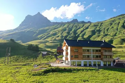 Naturlandschaft in der Nähe des Aparthotels