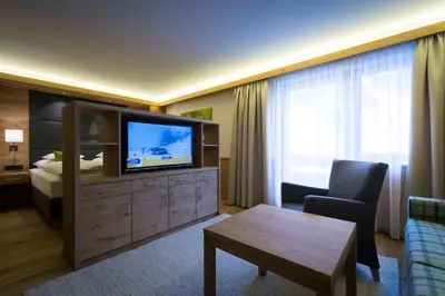 TV/Unterhaltungsangebot in der Unterkunft Hotel Garni Panorama