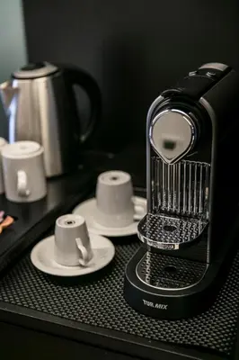 Kaffee-/Teezubehör in der Unterkunft Montfort - das Hotel