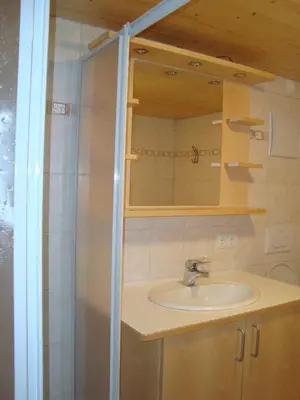 Ein Badezimmer in der Unterkunft Ferienbauernhof Beer