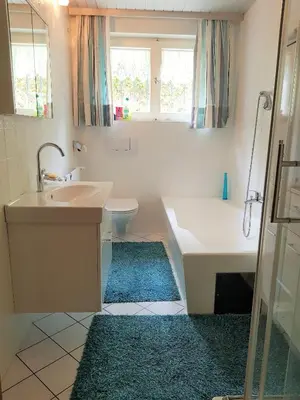 Ein Badezimmer in der Unterkunft DreamlandRanch Vorarlberg