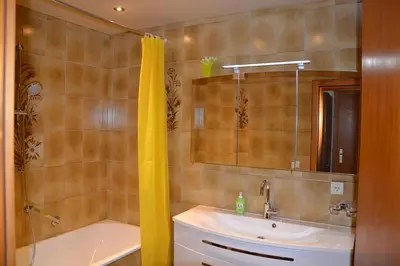 Ein Badezimmer in der Unterkunft Ruhepol