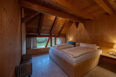 Ein Bett oder Betten in einem Zimmer der Unterkunft Reichart Apartment
