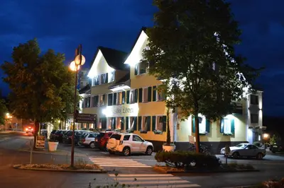 Das Gebäude in dem sich das Hotel befindet