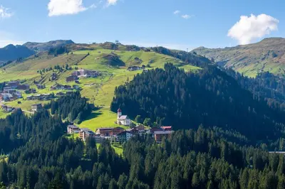 Naturlandschaft in der Nähe des Hotels