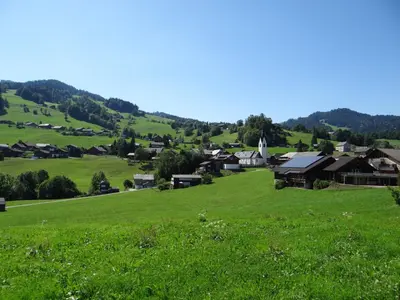 Naturlandschaft in der Nähe der Ferienwohnung