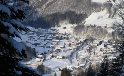 Haus Arnika im Winter