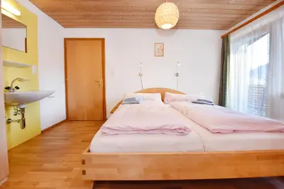 Ein Bett oder Betten in einem Zimmer der Unterkunft Haus Bahl