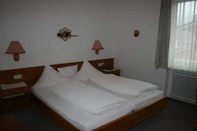 Ein Bett oder Betten in einem Zimmer der Unterkunft Pension Wachter