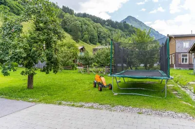 Ein Kinderspielbereich in der Unterkunft Willihof