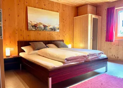 Ein Bett oder Betten in einem Zimmer der Unterkunft Gästehaus zum Bären