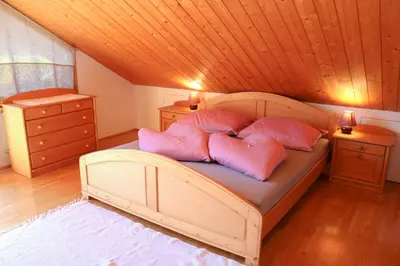 Ein Bett oder Betten in einem Zimmer der Unterkunft Appartment Moosbrugger