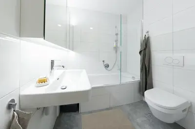 Ein Badezimmer in der Unterkunft Landhaus Bergpanorama TOP 7