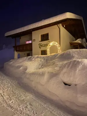 Haus Grassa im Winter