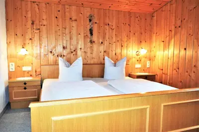 Ein Bett oder Betten in einem Zimmer der Unterkunft Haus Grassa
