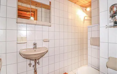 Ein Badezimmer in der Unterkunft Traumhafte Ferienwohnung