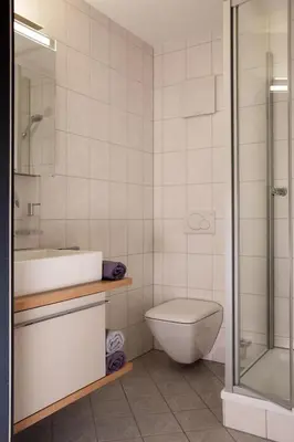 Ein Badezimmer in der Unterkunft Mountain Deluxe