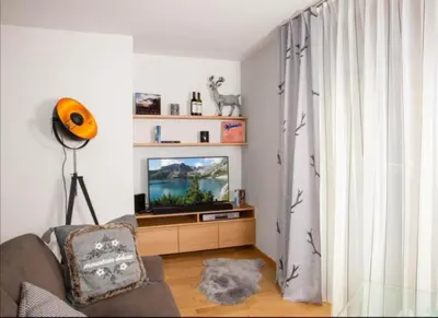 TV/Unterhaltungsangebot in der Unterkunft Mountain Deluxe