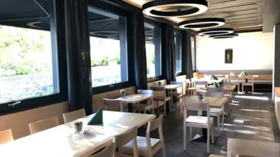 Ein Restaurant oder anderes Speiselokal in der Unterkunft Der Löwen, Löwen Betriebs- und Management GmbH