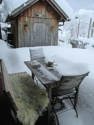 Haus Schneider im Winter