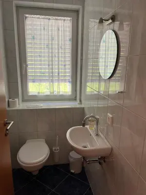 Ein Badezimmer in der Unterkunft Appartement Bellevue